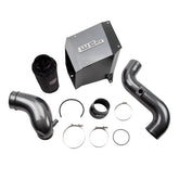 Wehrli Custom Fab 2004.5-2005 LLY Duramax 4" Intake Kit with Air Box Stage 2 Bronze Chrome